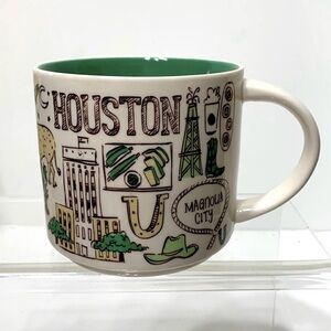 HOUSTON Starbucks mug Been there Series 14 oz